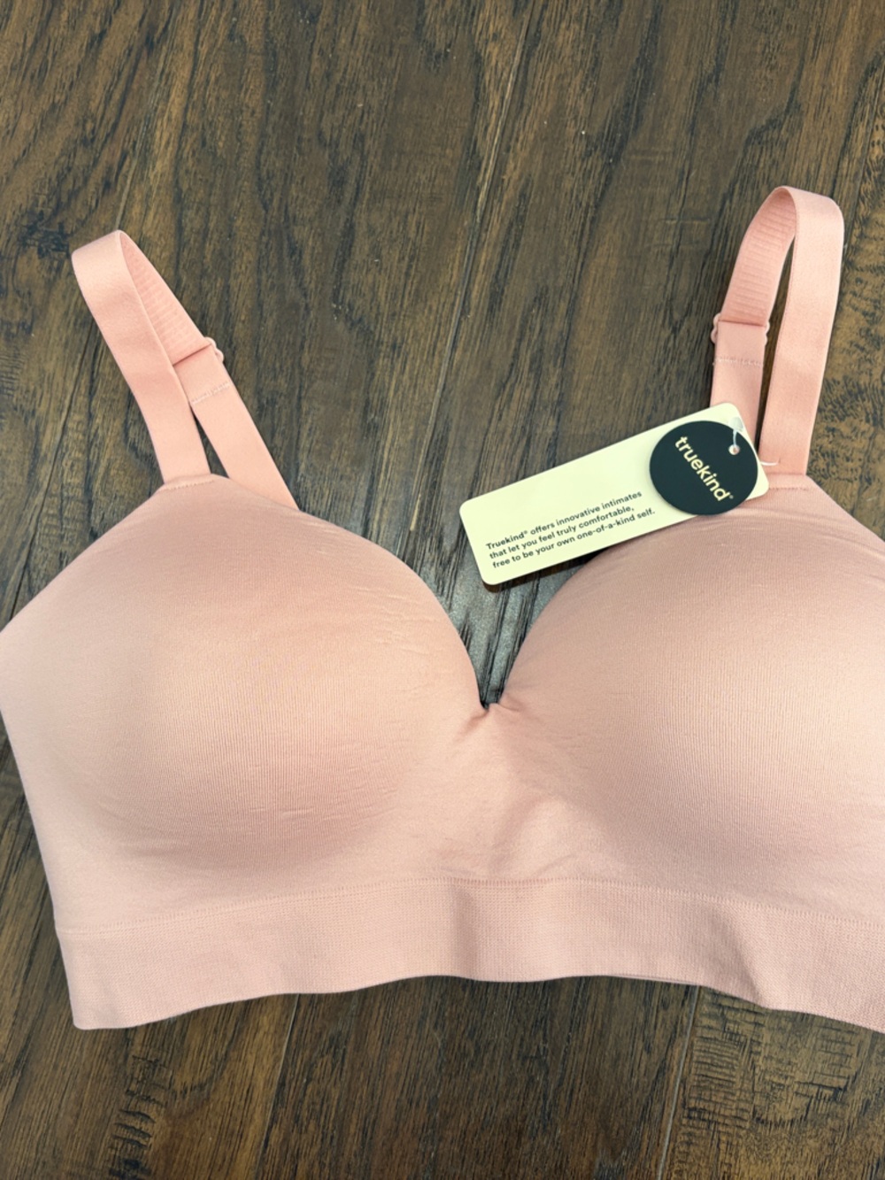 Truekind Seamless Light Pink T-Shirt Bra